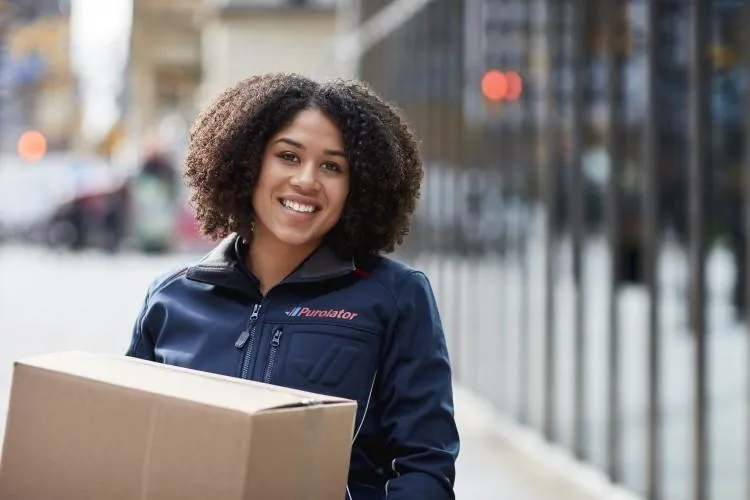 how late does purolator deliver